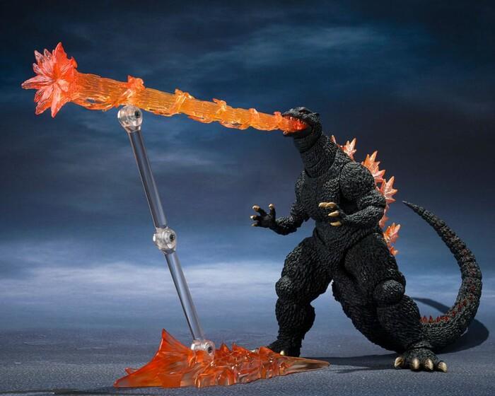 GODZILLA - Final Wars - Godzilla Heat Ray Ver. vs. New Gotengo S.H.MonsterArts Action Figure
