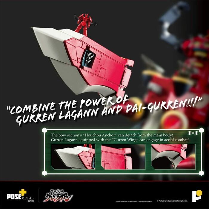 GURREN LAGANN - Dai-Gurren Pose+ Metal Series