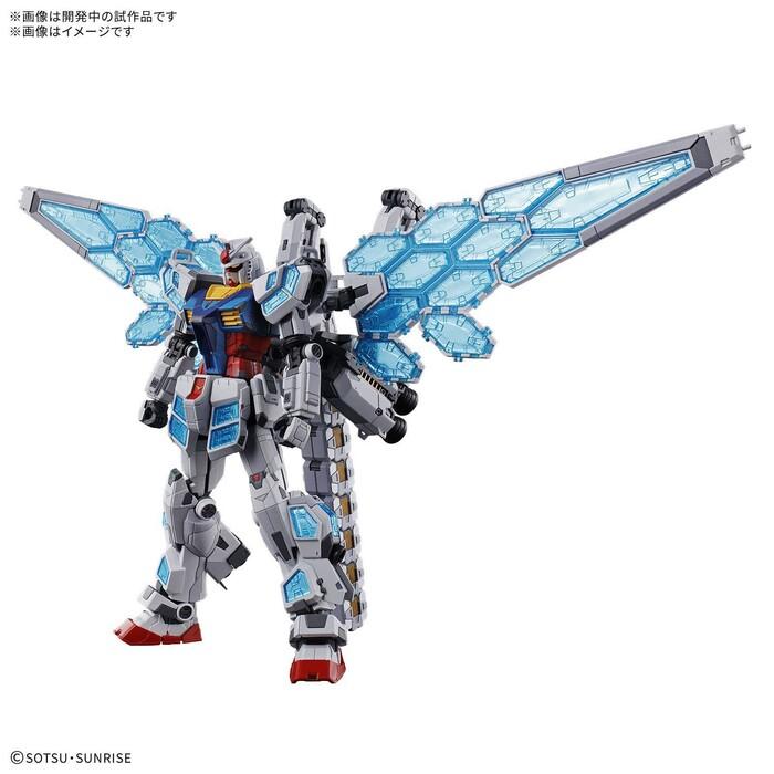 GUNDAM - 1/144 Gundam Next Future RX-78F00/E EX-001 G.L.R.S.S. Feather Unit Model Kit