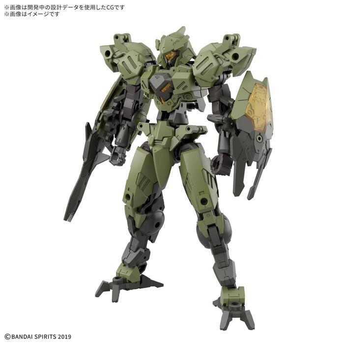 GUNDAM 30MM / 30 MINUTES MISSIONS - 1/144 bEXM-40 Novalv Green Model Kit #