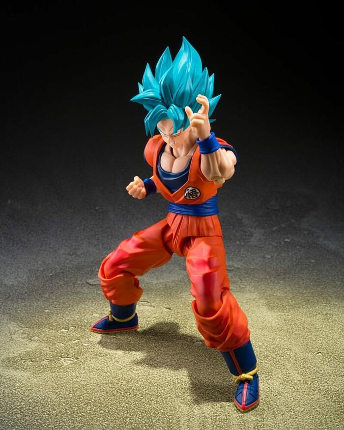 DRAGON BALL - Super - Super Saiyan God Super Son Goku Blue Power Transcending Limits S.H. Figuarts Action Figure