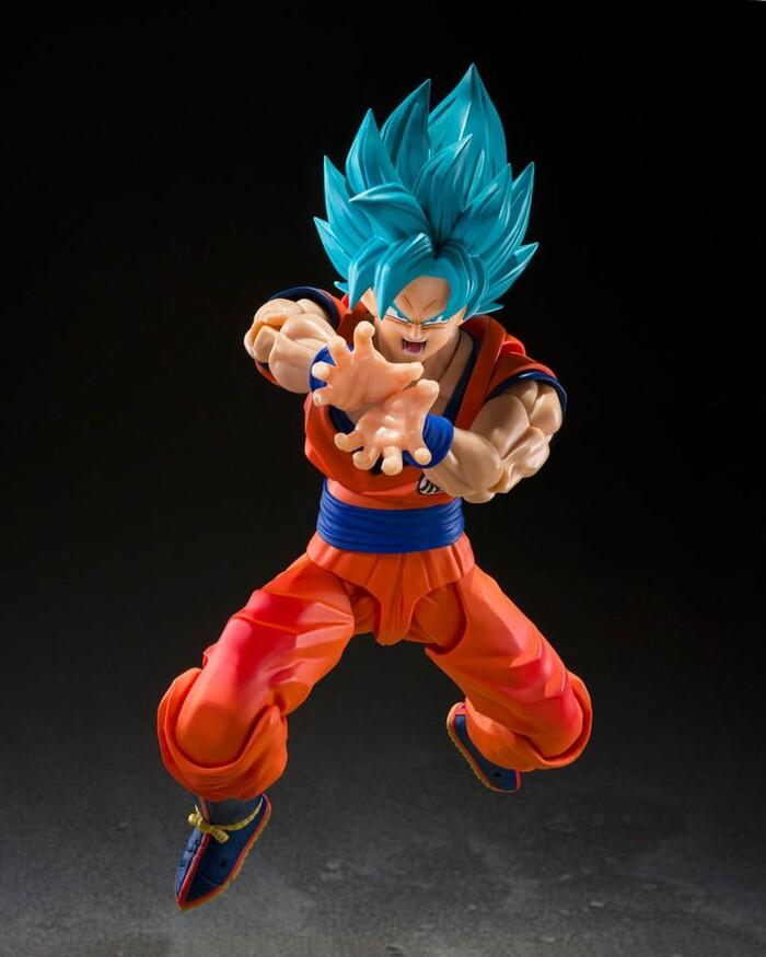 DRAGON BALL - Super - Super Saiyan God Super Son Goku Blue Power Transcending Limits S.H. Figuarts Action Figure
