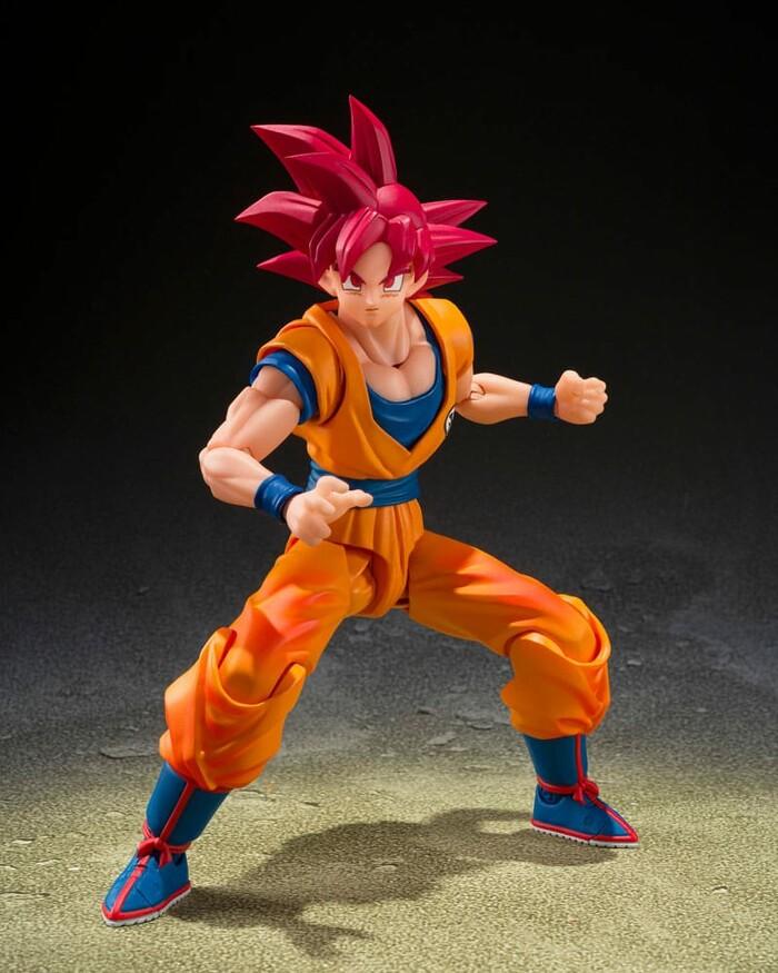 DRAGON BALL - Super - Super Saiyan God Son Goku God Aura S.H. Figuarts Action Figure