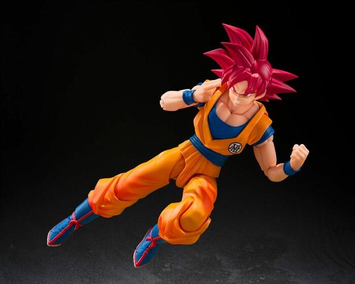DRAGON BALL - Super - Super Saiyan God Son Goku God Aura S.H. Figuarts Action Figure
