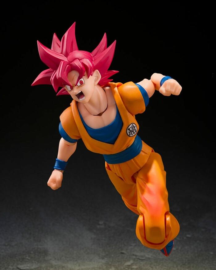 DRAGON BALL - Super - Super Saiyan God Son Goku God Aura S.H. Figuarts Action Figure