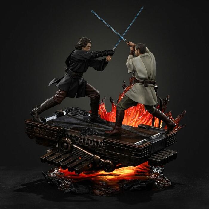 STAR WARS - Anakin vs. Obi-Wan Kenobi 1/10 Art Scale Statue