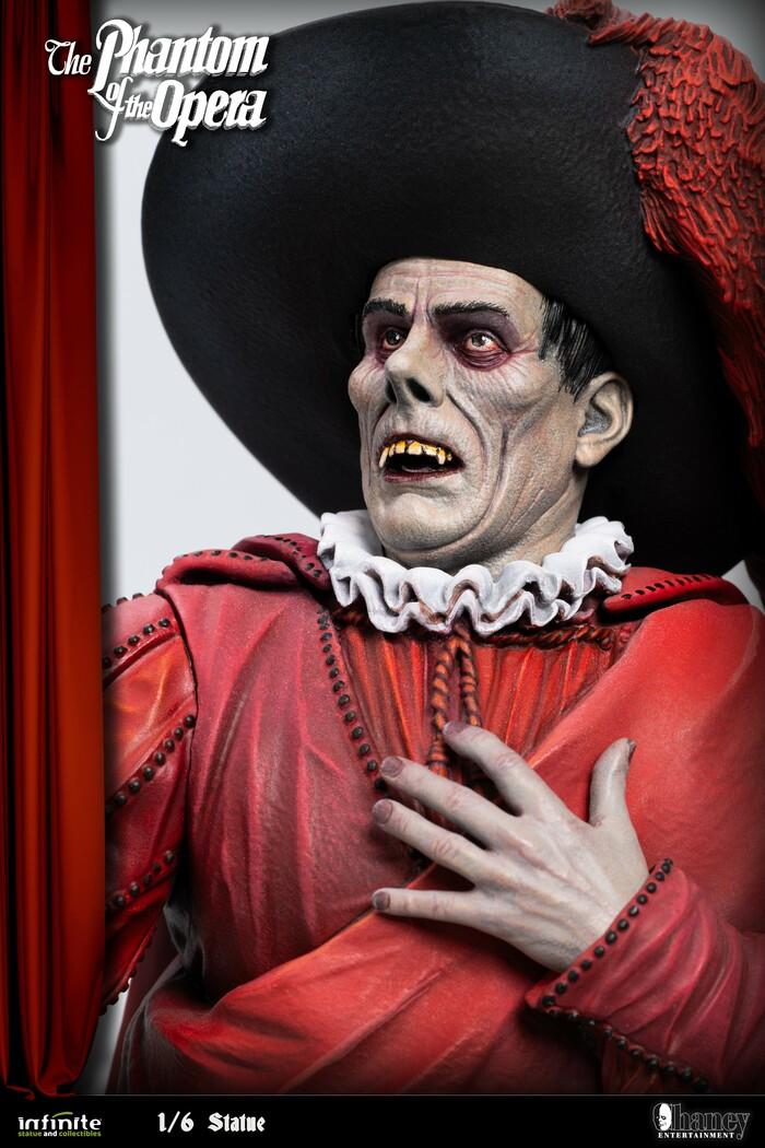 UNIVERSAL MONSTERS - The Phantom of the Opera 1925 - Lon chaney 1/6 Polystone Statue