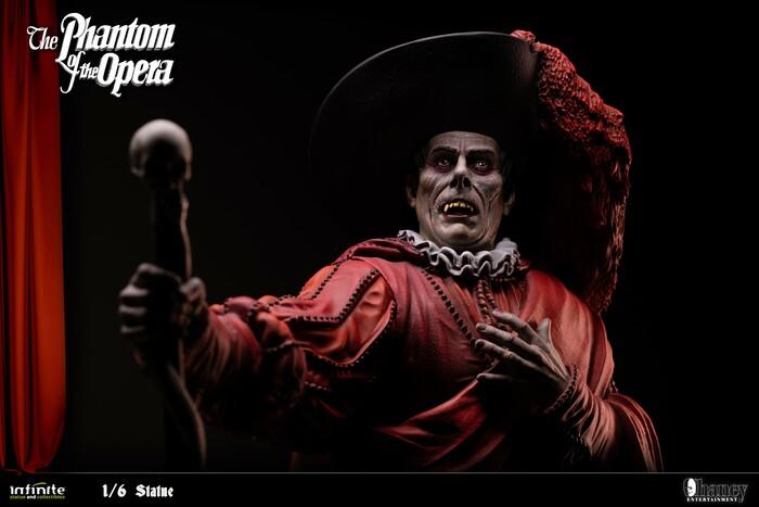 UNIVERSAL MONSTERS - The Phantom of the Opera 1925 - Lon chaney 1/6 Polystone Statue