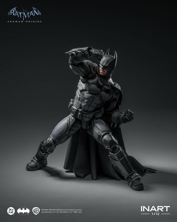 BATMAN - Arkham Origins - Batman 1/12 Action Figure INART