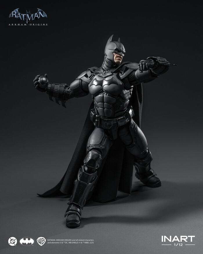 BATMAN - Arkham Origins - Batman 1/12 Action Figure INART