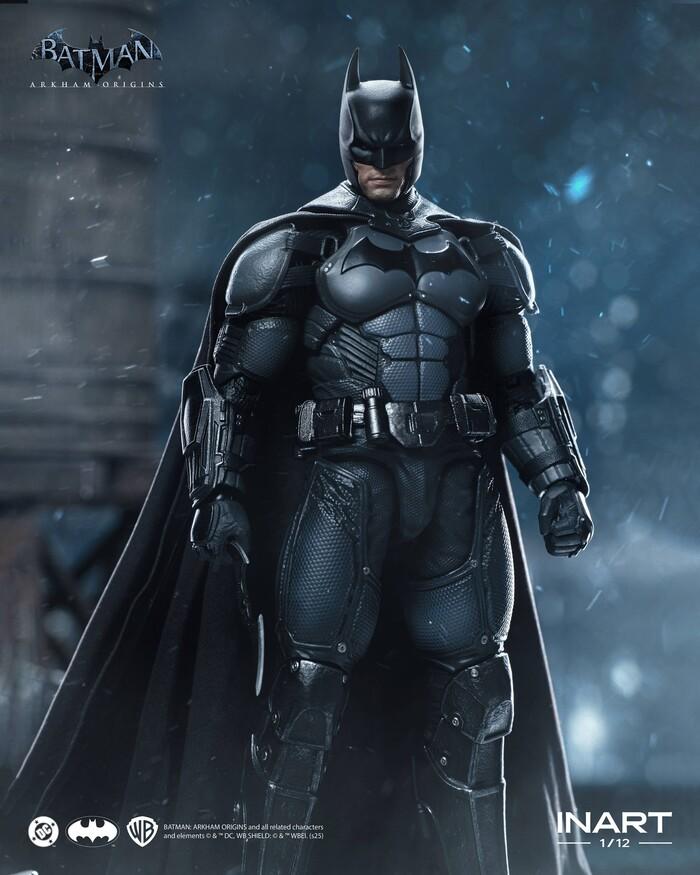 BATMAN - Arkham Origins - Batman 1/12 Action Figure INART