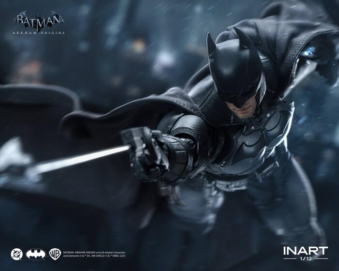 BATMAN - Arkham Origins - Batman 1/12 Action Figure INART