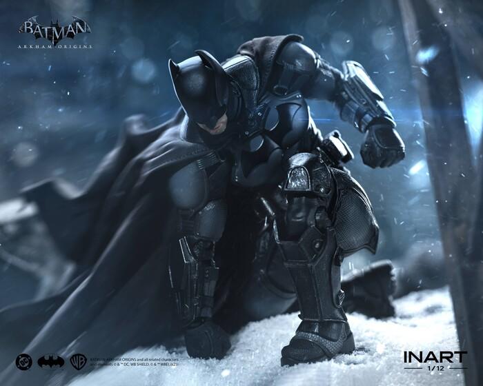 BATMAN - Arkham Origins - Batman 1/12 Action Figure INART