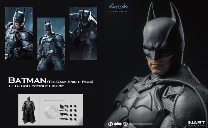 BATMAN - Arkham Origins - Batman 1/12 Action Figure INART