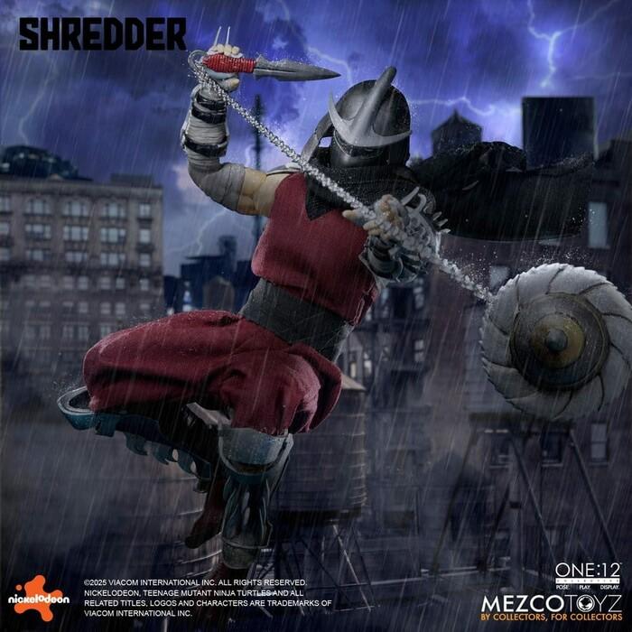 TMNT - Ninja Turtles - Shredder 1/12 Action Figure