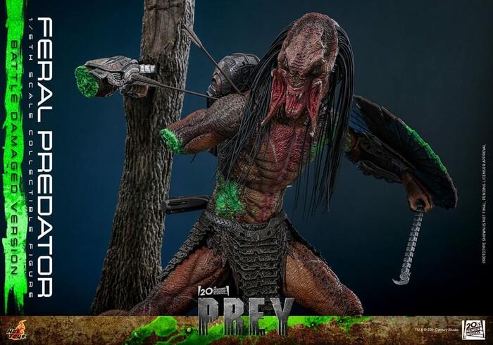 PREY - Feral Predator Battle Damaged Ver. 1/6 Action Figure 12" TMS173