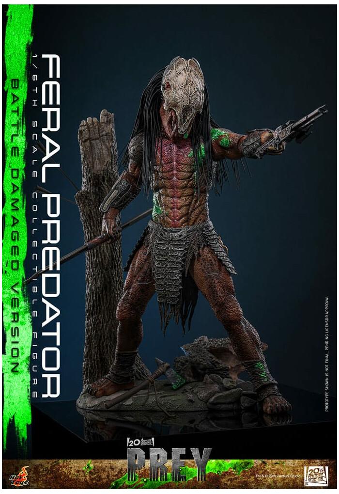 PREY - Feral Predator Battle Damaged Ver. 1/6 Action Figure 12" TMS173