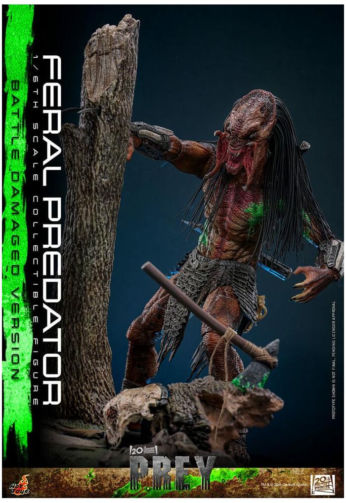 PREY - Feral Predator Battle Damaged Ver. 1/6 Action Figure 12" TMS173
