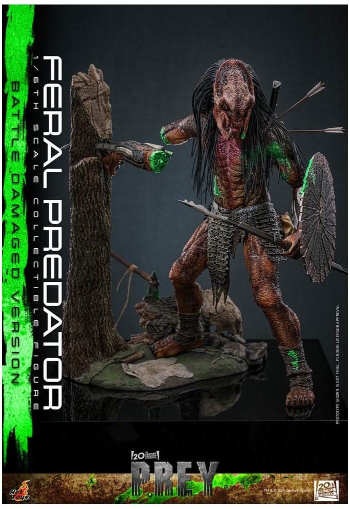 PREY - Feral Predator Battle Damaged Ver. 1/6 Action Figure 12" TMS173