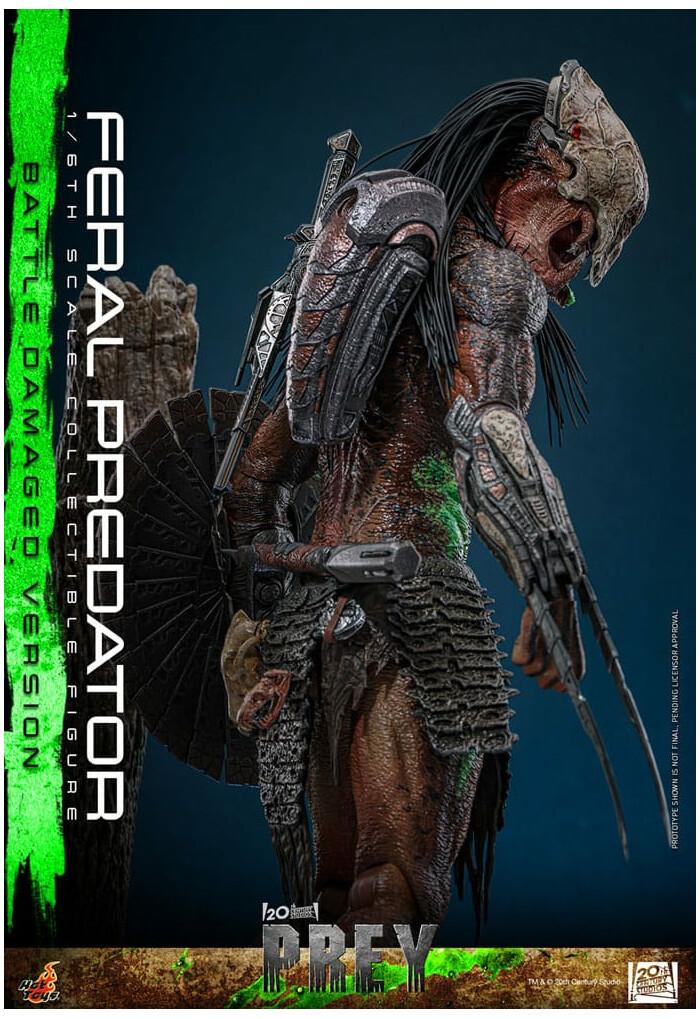 PREY - Feral Predator Battle Damaged Ver. 1/6 Action Figure 12" TMS173