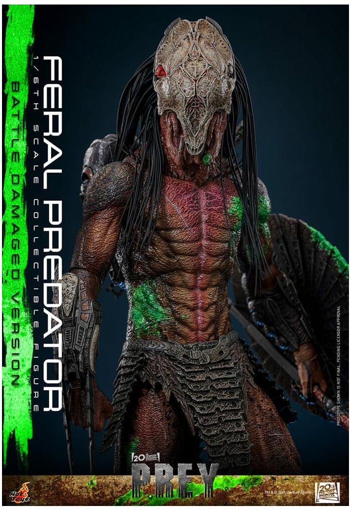 PREY - Feral Predator Battle Damaged Ver. 1/6 Action Figure 12" TMS173
