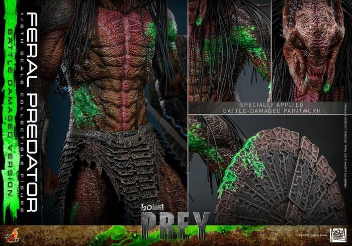 PREY - Feral Predator Battle Damaged Ver. 1/6 Action Figure 12" TMS173