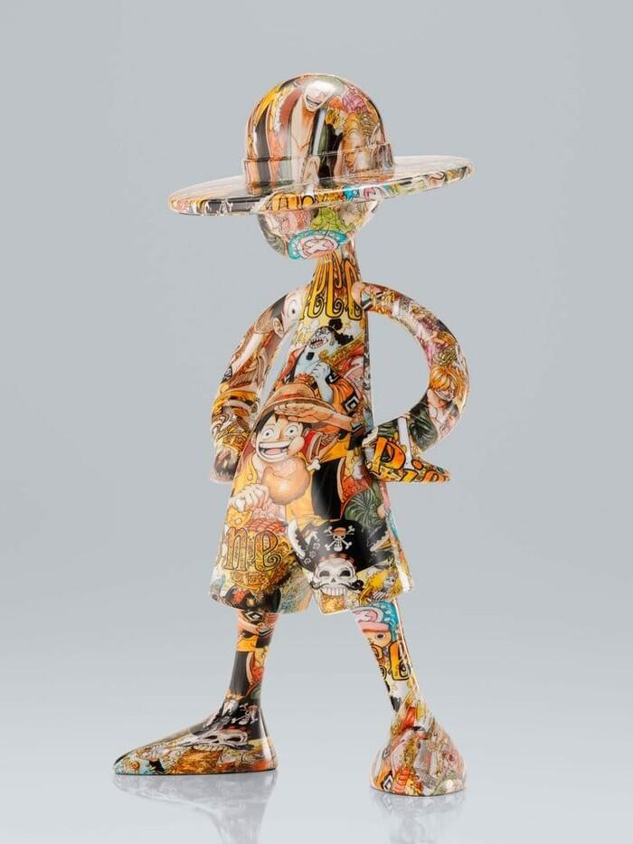 ONE PIECE - Luffy 1000 Logs Anniversary Luffy's ArtCanvas 1/8 Figure