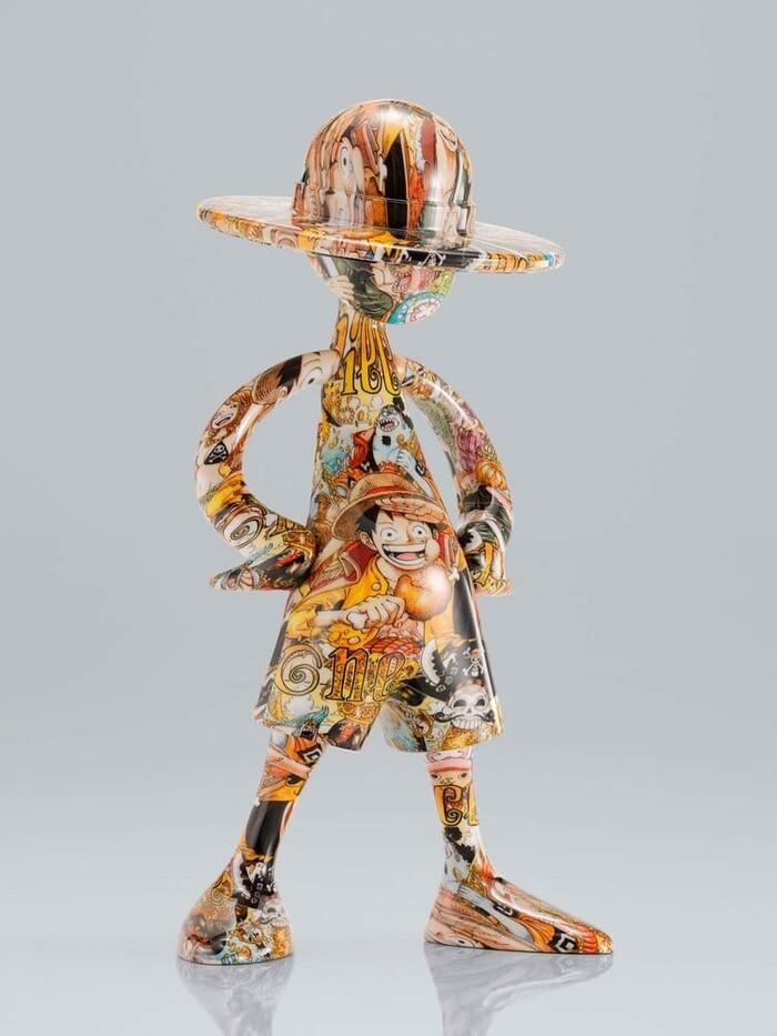 ONE PIECE - Luffy 1000 Logs Anniversary Luffy's ArtCanvas 1/8 Figure