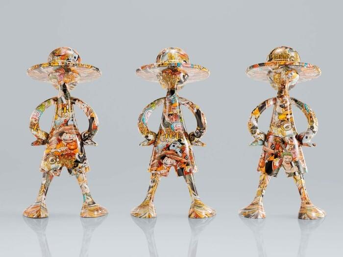 ONE PIECE - Luffy 1000 Logs Anniversary Luffy's ArtCanvas 1/8 Figure