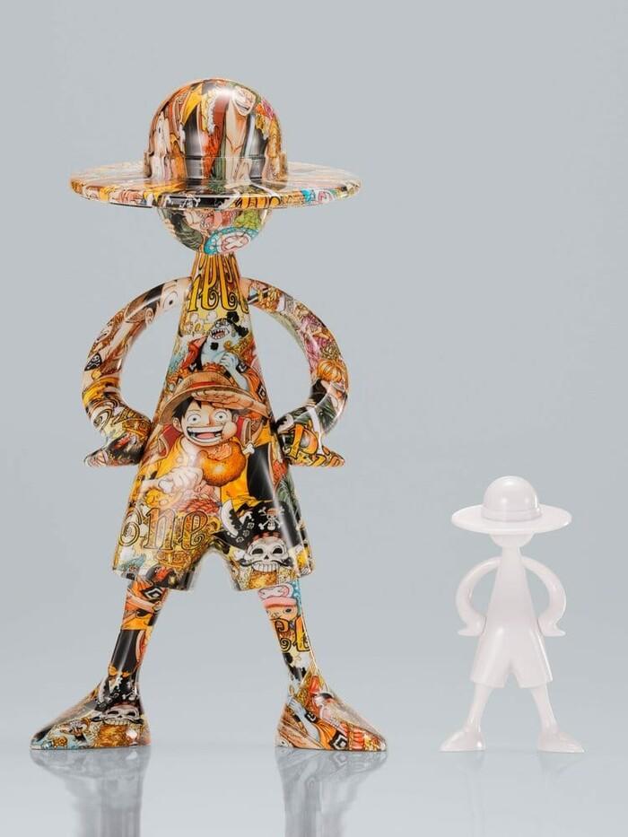 ONE PIECE - Luffy 1000 Logs Anniversary Luffy's ArtCanvas 1/8 Figure