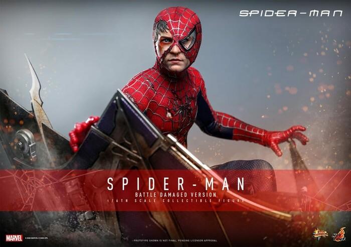 SPIDER-MAN - Spider-Man Battle Damaged Ver. 1/6 Action Figure 12" MMS859