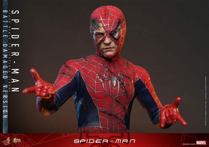 SPIDER-MAN - Spider-Man Battle Damaged Ver. 1/6 Action Figure 12" MMS859