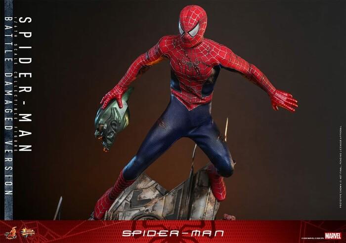 SPIDER-MAN - Spider-Man Battle Damaged Ver. 1/6 Action Figure 12" MMS859