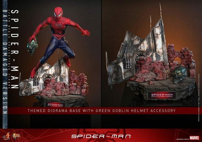 SPIDER-MAN - Spider-Man Battle Damaged Ver. 1/6 Action Figure 12" MMS859