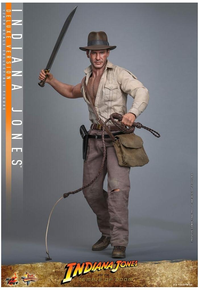 INDIANA JONES - The Temple of Doom - Indiana Jones Deluxe Ver. 1/6 Action Figure 12" MMS861