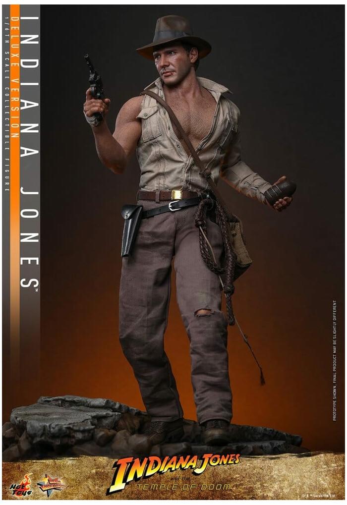 INDIANA JONES - The Temple of Doom - Indiana Jones Deluxe Ver. 1/6 Action Figure 12" MMS861