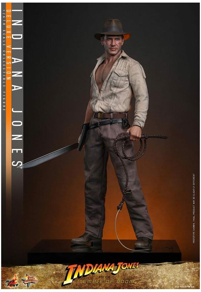 INDIANA JONES - The Temple of Doom - Indiana Jones Deluxe Ver. 1/6 Action Figure 12" MMS861