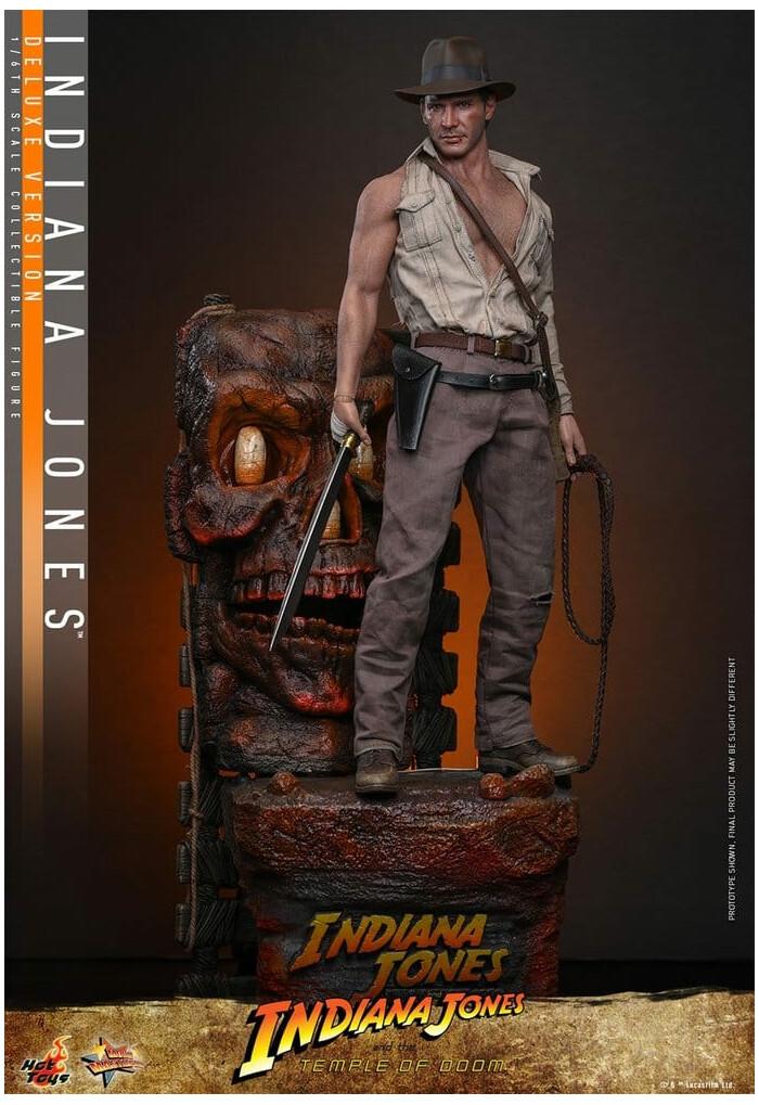 INDIANA JONES - The Temple of Doom - Indiana Jones Deluxe Ver. 1/6 Action Figure 12" MMS861
