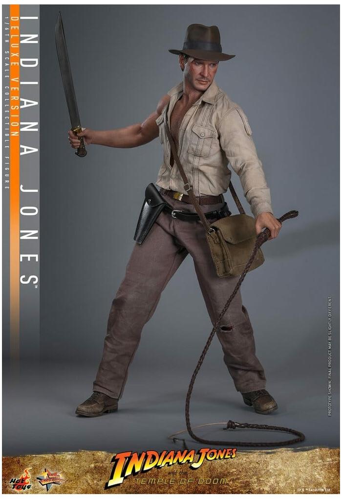 INDIANA JONES - The Temple of Doom - Indiana Jones Deluxe Ver. 1/6 Action Figure 12" MMS861