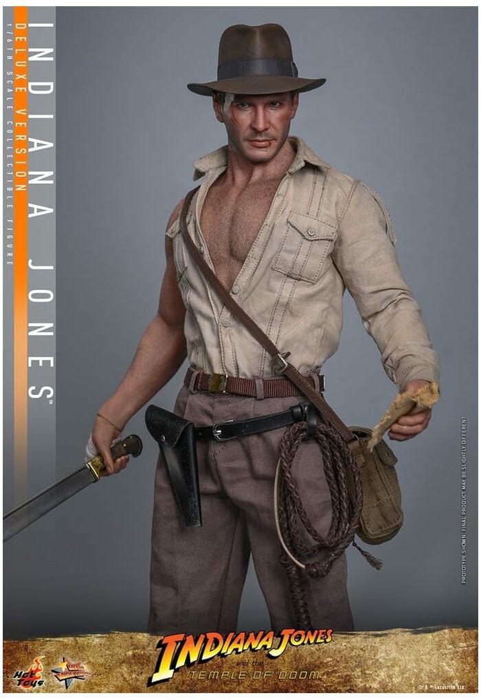 INDIANA JONES - The Temple of Doom - Indiana Jones Deluxe Ver. 1/6 Action Figure 12" MMS861