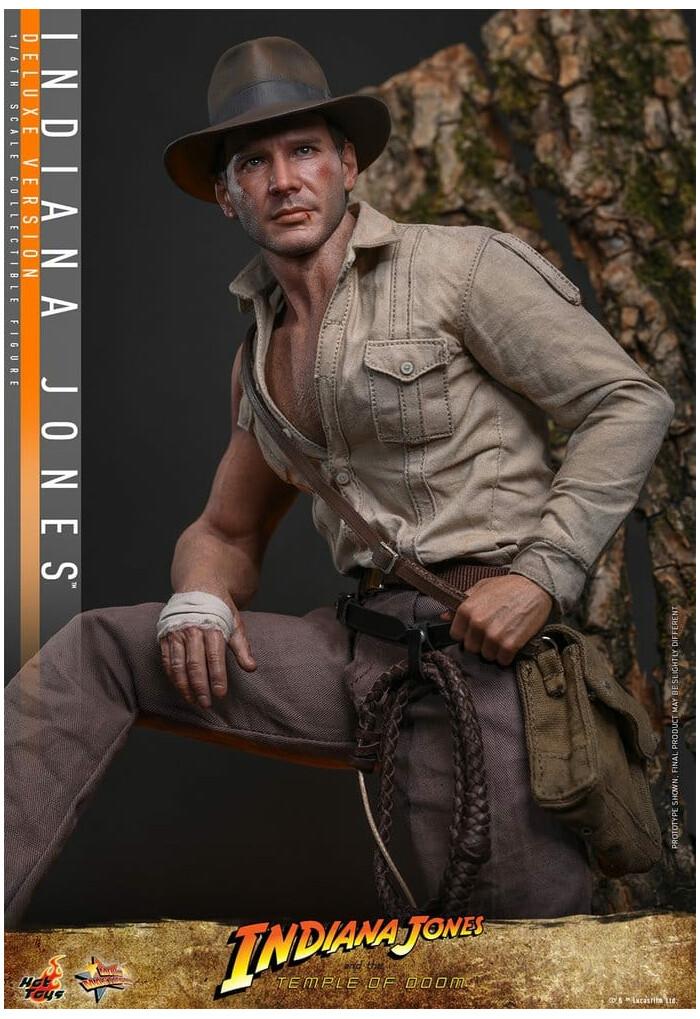 INDIANA JONES - The Temple of Doom - Indiana Jones Deluxe Ver. 1/6 Action Figure 12" MMS861