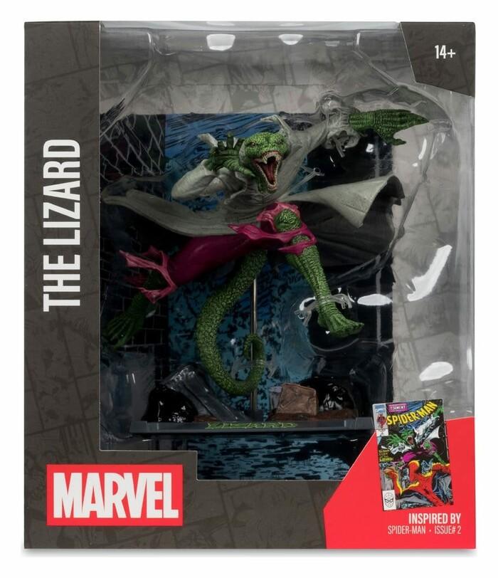 MARVEL - Spider-Man #2 - The Lizard 1/10 The Lizard Pvc Figure