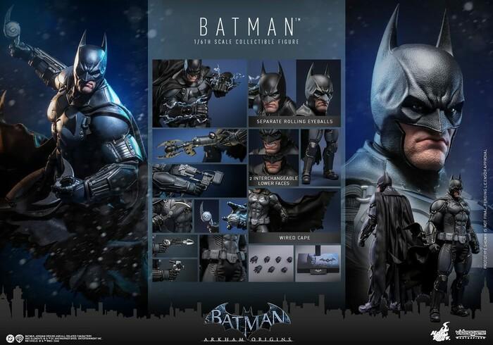 BATMAN - Arkham Origins - Batman 1/6 Action Figure 12" VGM83