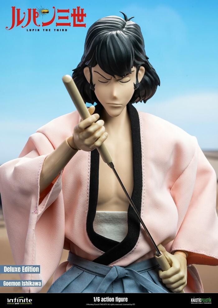 LUPIN III - L'avventura Italiana - Goemon Ishikawa 1/6 Action Figure 12" Deluxe Edition