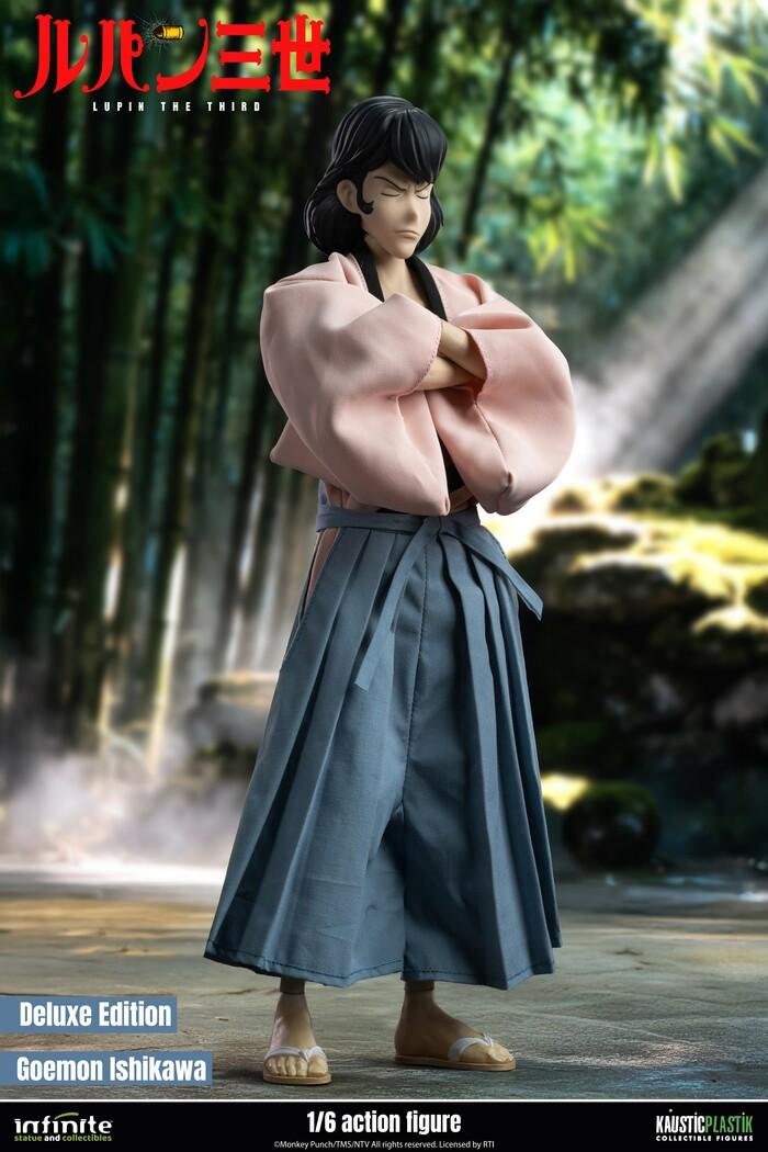 LUPIN III - L'avventura Italiana - Goemon Ishikawa 1/6 Action Figure 12" Deluxe Edition