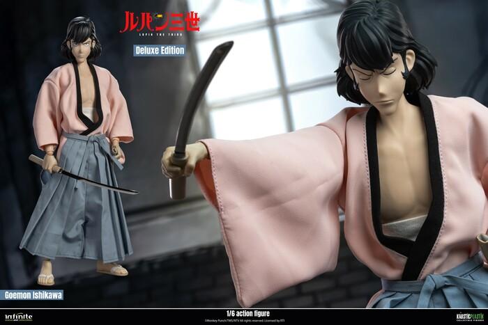 LUPIN III - L'avventura Italiana - Goemon Ishikawa 1/6 Action Figure 12" Deluxe Edition