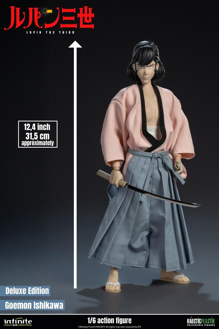 LUPIN III - L'avventura Italiana - Goemon Ishikawa 1/6 Action Figure 12" Deluxe Edition