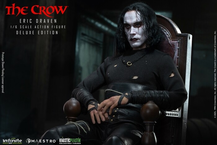 THE CROW - Eric Draven 1/6 Luxury Action Figure 12" Deluxe Edition