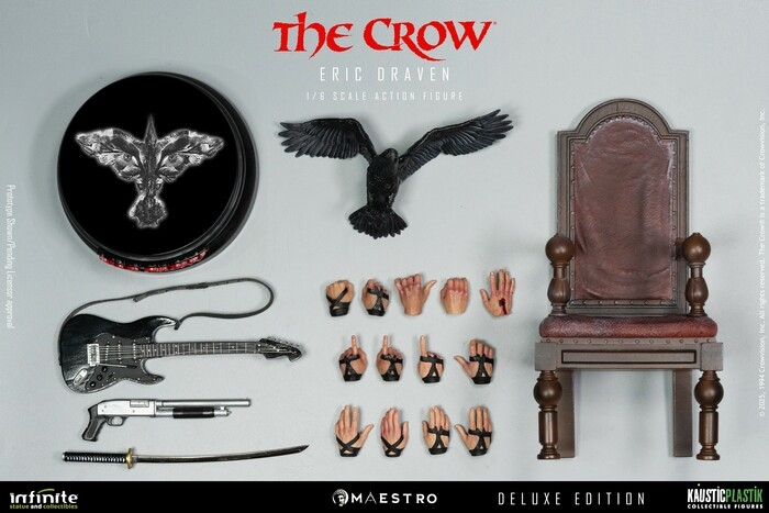 THE CROW - Eric Draven 1/6 Luxury Action Figure 12" Deluxe Edition