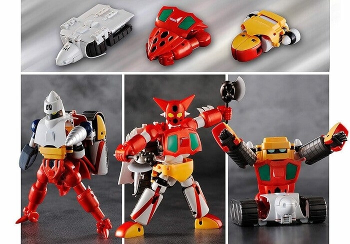 GETTER - Getter Robo - Dynamic Change 3-Pack Action Figure